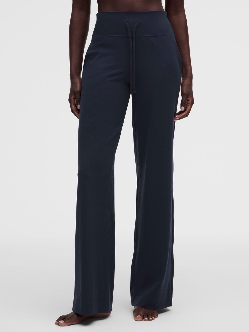 lululemon athletica Navy Wide-Leg High-Rise Active Pants - Picture 2 of 7